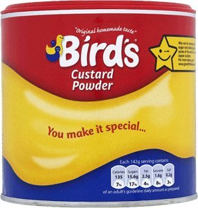Bird’s Custard Powder Classic Vanilla Flavor Dessert Mix –600g Tin