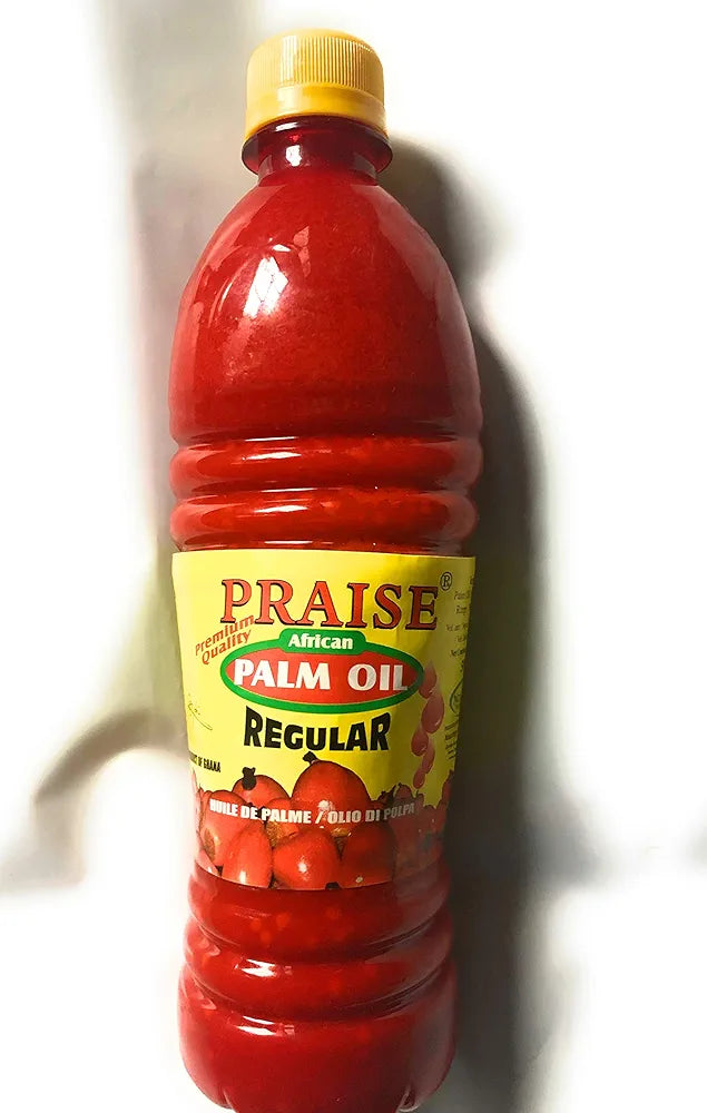 Praise African Palm Oil Pure & Natural Red Cooking Oil – 500ml Bottle
