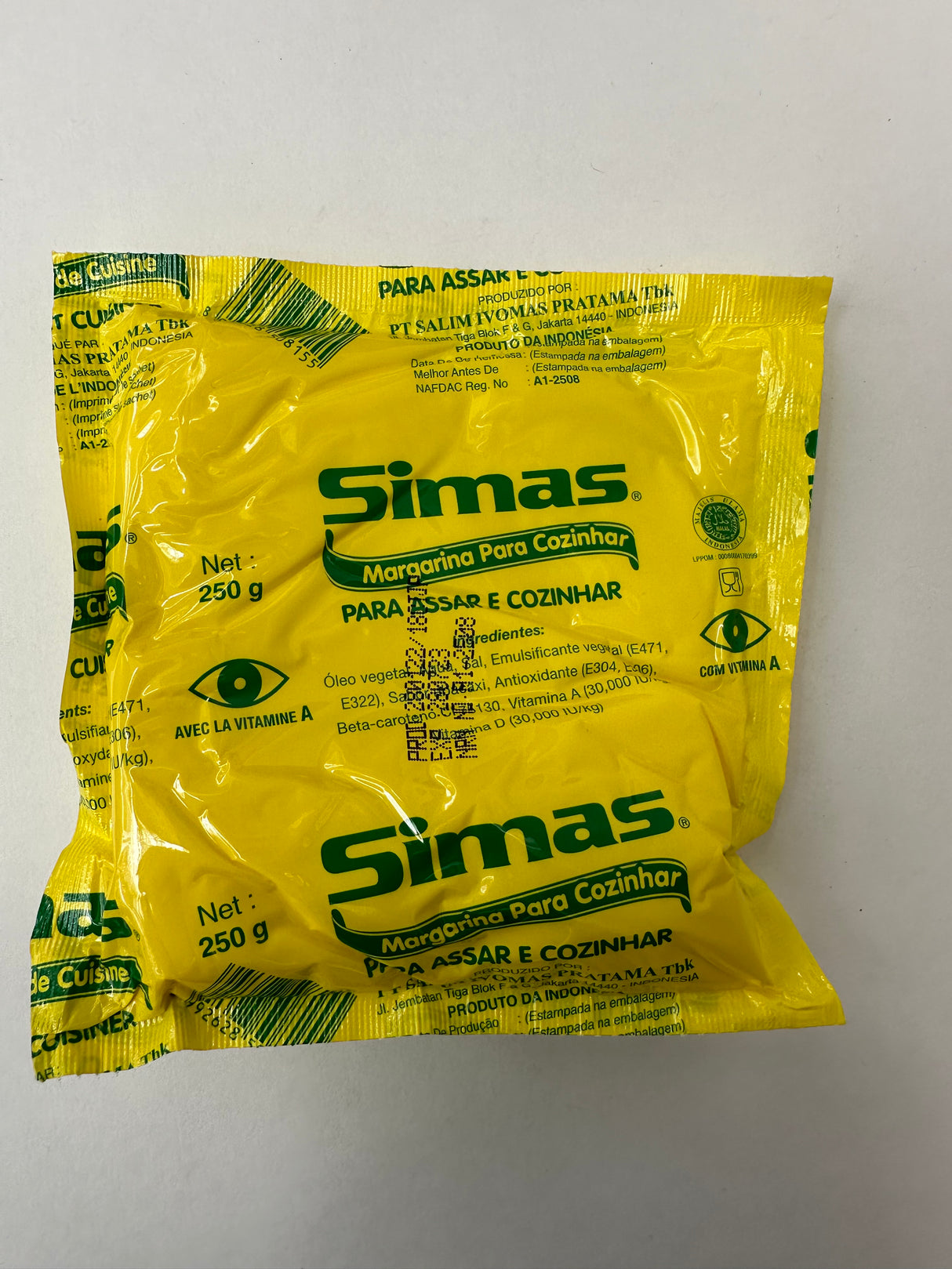 Simas Butter – Creamy, Rich Spread Ideal for Baking, Cooking & Spreads – 250 g