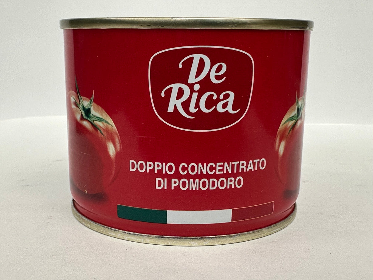 De Rica Tomato Paste – Rich, Premium Italian Roma Tomato Paste for Soups, Sauces & Stews – 210 g Tin
