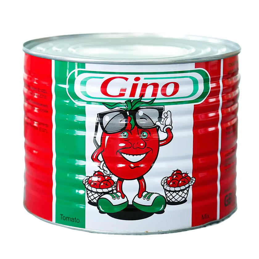 Gino Tomato Paste – Rich, Premium Tomato Concentrate for Cooks & Sauces
