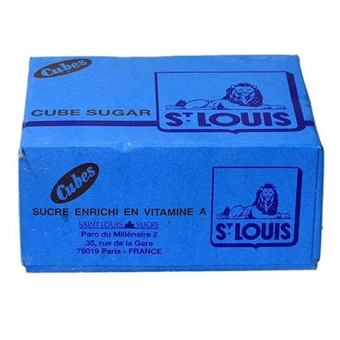 St. Louis Cube Sugar Premium Quality White Sugar Cubes – 474g Box
