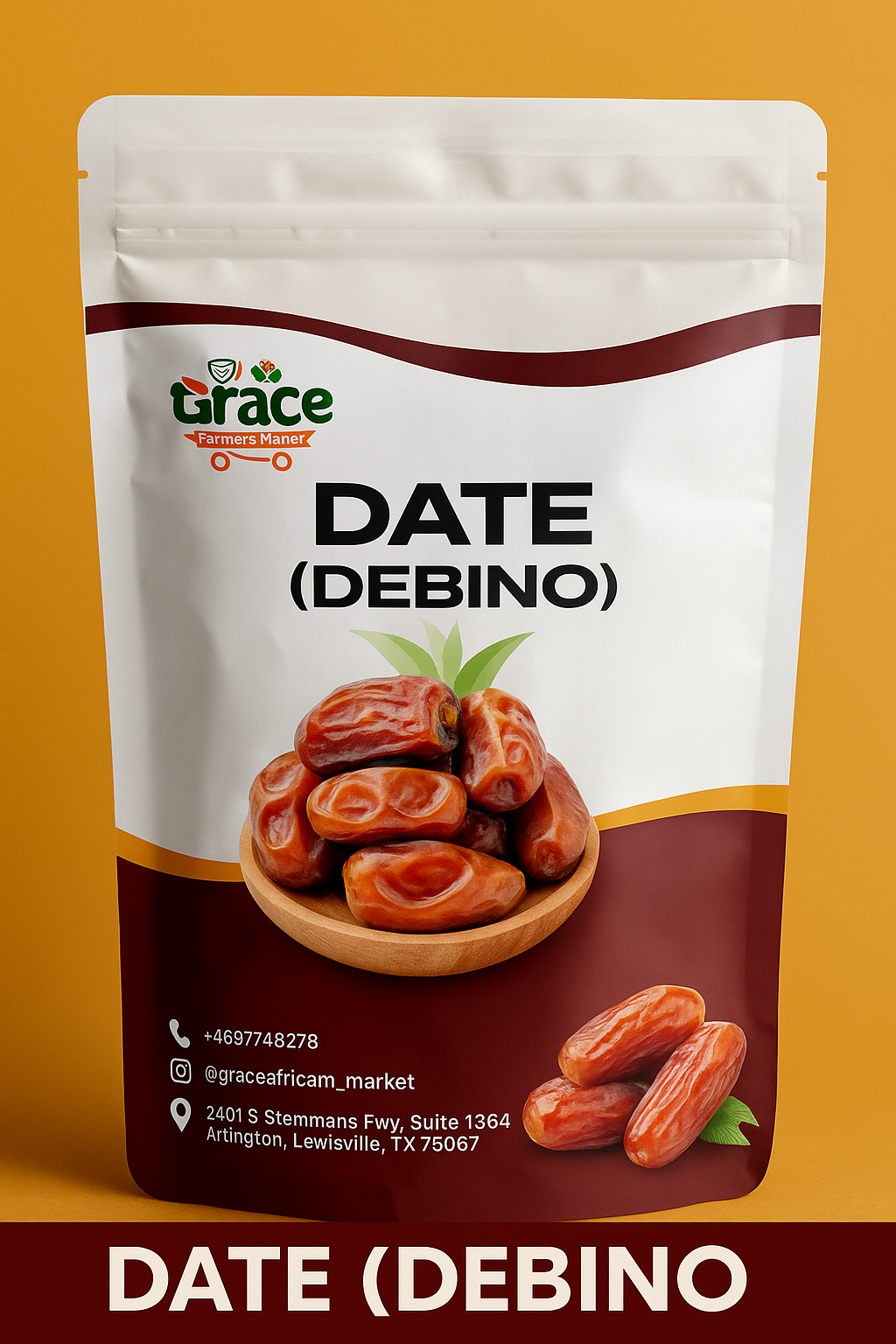 Organic Pitted Dates I No sugar Added I SUN-DRIED | Authentic NON-GMO