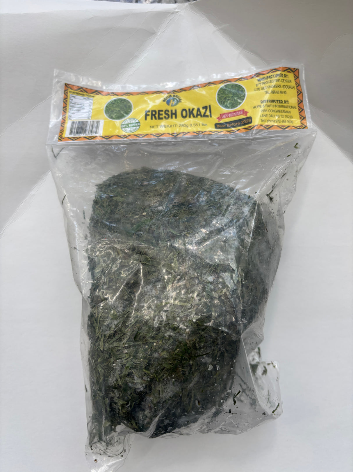 Fresh Okazi Leaves