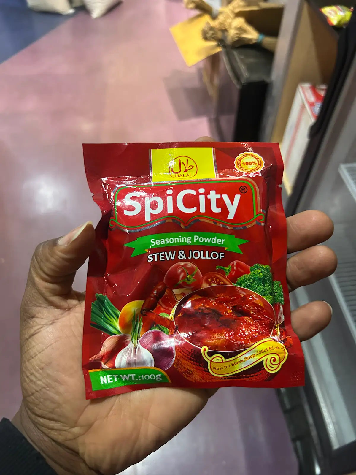 Spicity Stew & Jollof Seasoning Powder 10g – Perfect Blend for Rich, Tasty Jollof Rice & Stews
