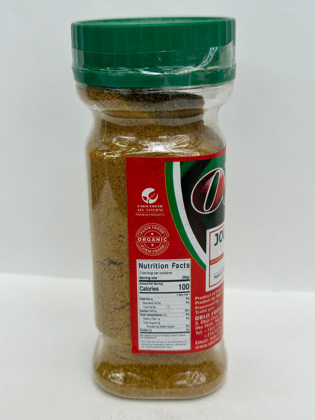 Obiji Jollof Spice – Authentic Blend for Vibrant, Flavorful Rice Dishes
