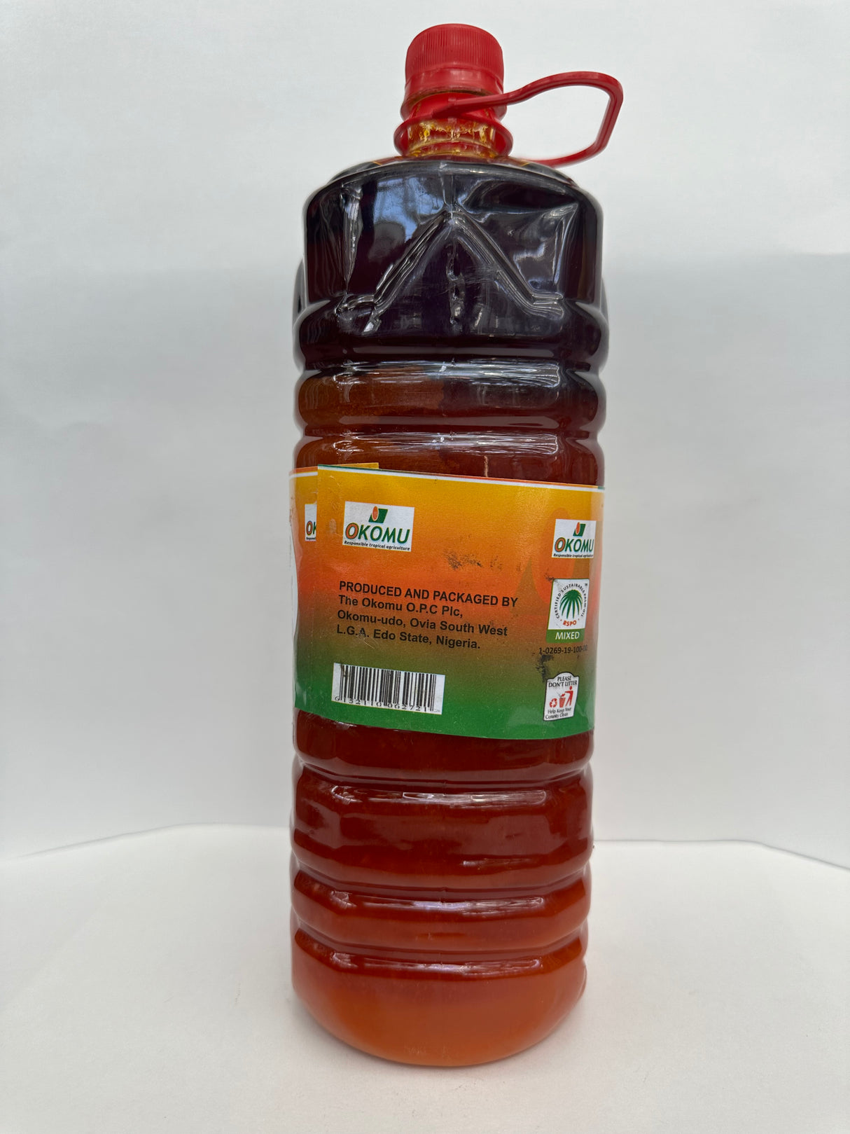 Banga Red Palm Oil Cholesterol-Free & Nutrient-Rich Cooking Oil – 2L Bottle
