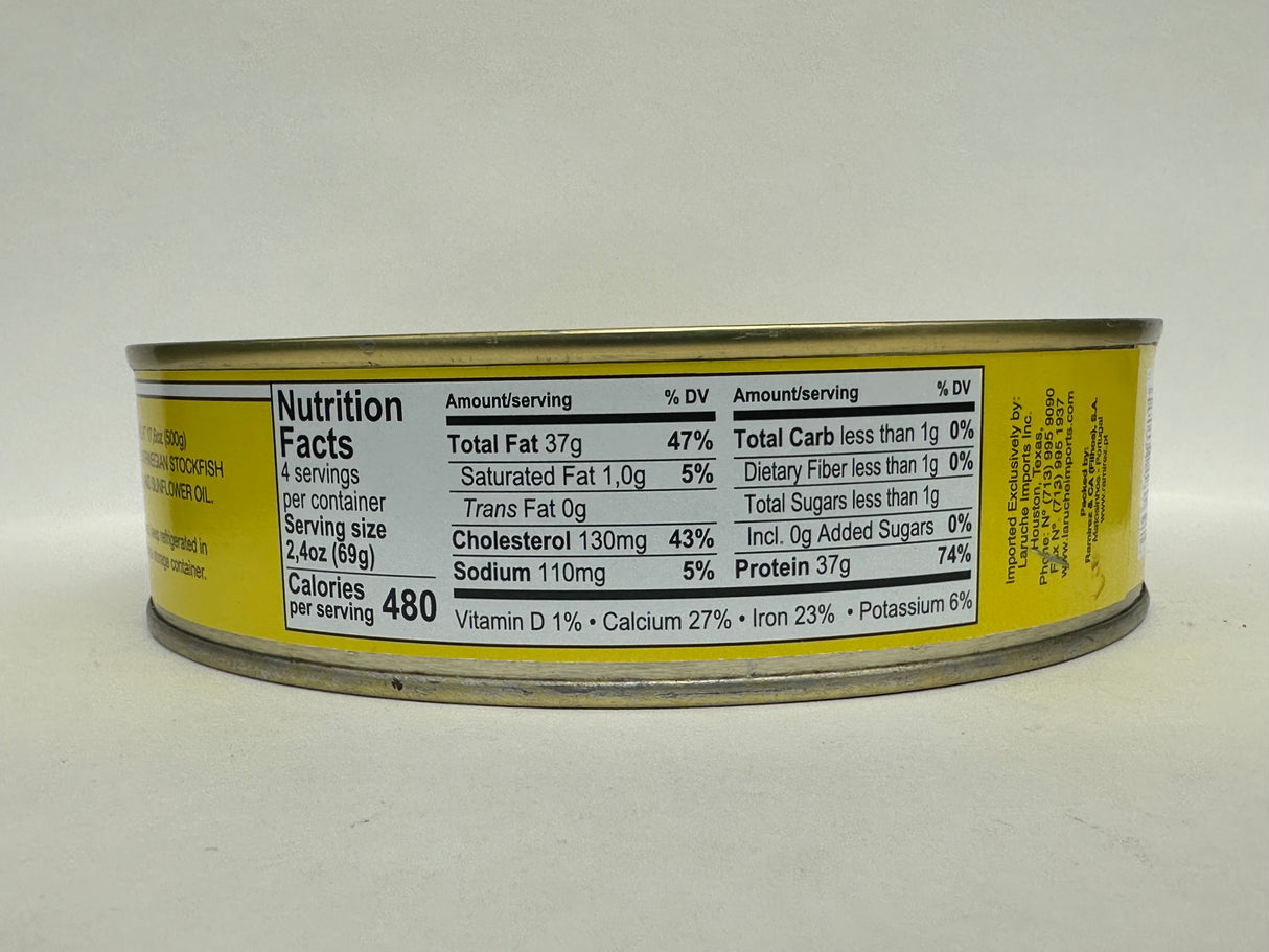 LaRuche Norwegian Stockfish – Premium Air‑Dried Cod for Traditional Stews & Soups – 500g