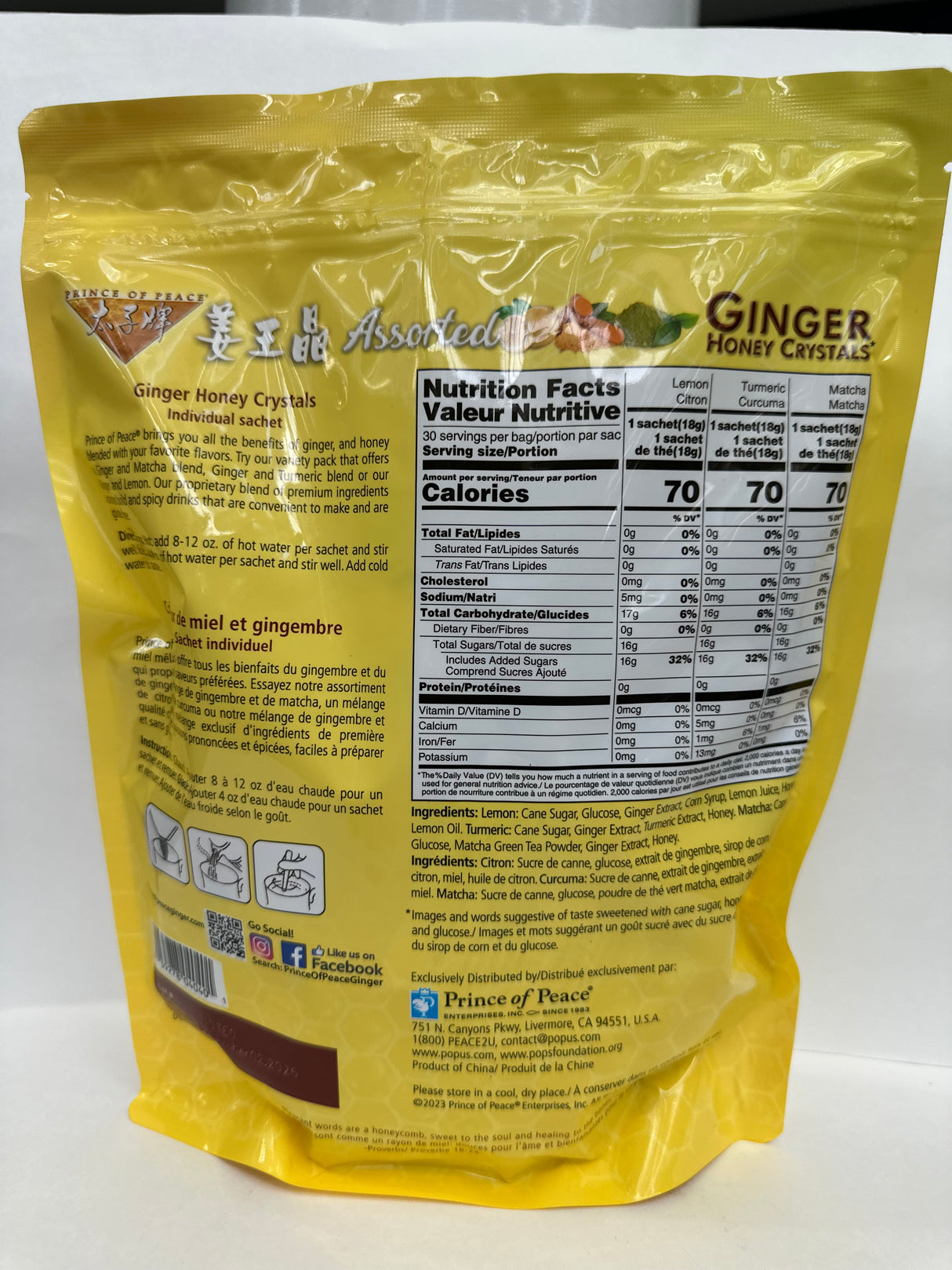 Ginger Honey Crystals – Sweet & Spicy Instant Drink Mix with Natural Health Benefits