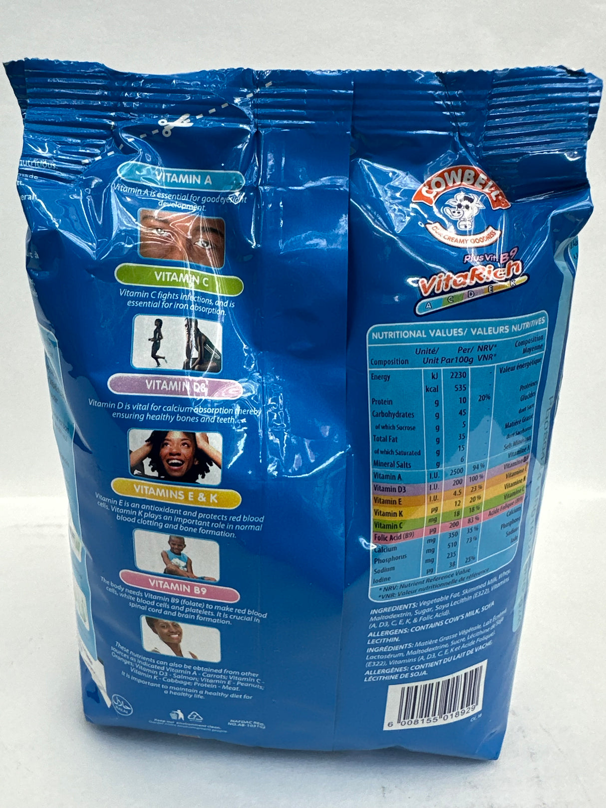 CowBell Milk – Fortified Evaporated Milk Powder – 320g