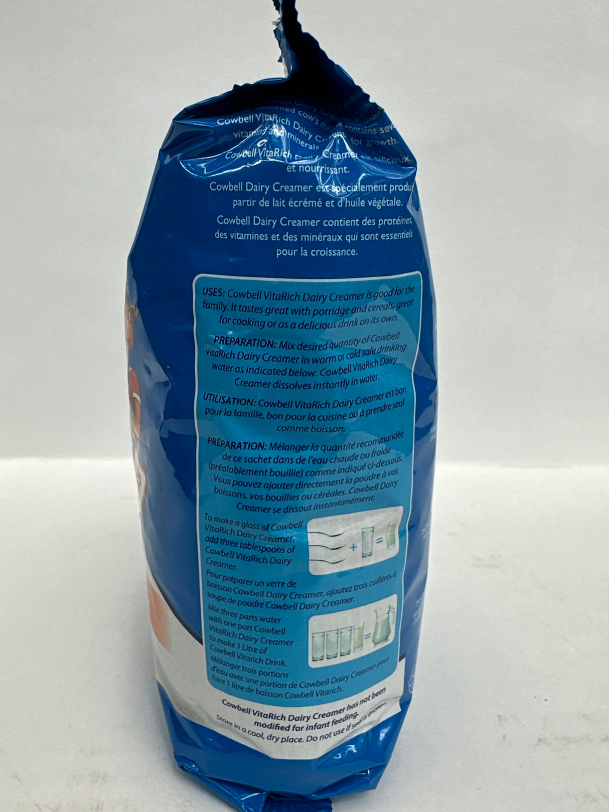 CowBell Milk – Fortified Evaporated Milk Powder – 320g