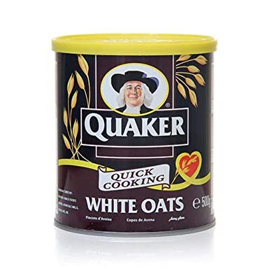 Quaker Oats – Quick Cooking White Oats for Easy Preparation – 500g