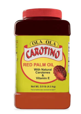 Ola Ola Carotino Red Palm Oil Nutrient-Rich & Cholesterol-Free Cooking Oil – 4.5kg Bottle
