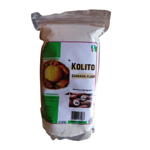 Kolito Cassava Flour – Gluten-Free, Smooth Texture for Fufu & Baking