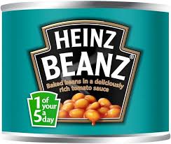 Heinz Baked Beans in Tomato Sauce Classic British Recipe – 200g Can