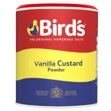 Bird’s Vanilla Flavour Custard Flour – Creamy, Ready-to-Mix Dessert Powder – 300 g Pack