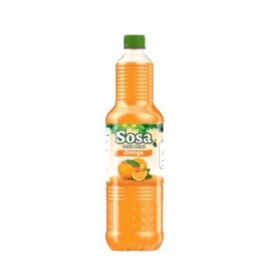 Sosa Orange Fruit Drink – Refreshing Citrus Beverage with Natural Fruit Flavor – 1 L