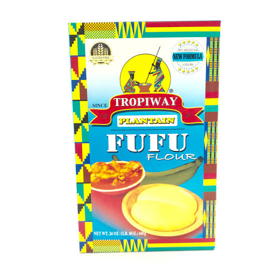 Tropiway Plantain Fufu – Authentic Plantain-Based Fufu Mix for Traditional Meals