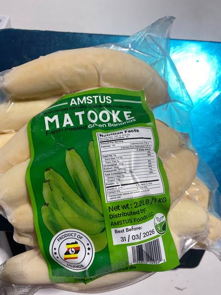 Fresh Matooke Banana