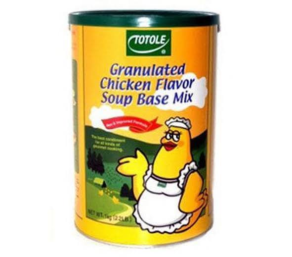 Totole Granulated Chicken Flavor Soup Base Mix – Savory Seasoning Powder, 2lb Jar