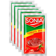 Sonia Tomato Mix Rich & Tasty Cooking Sauce – 5 Sachets Pack