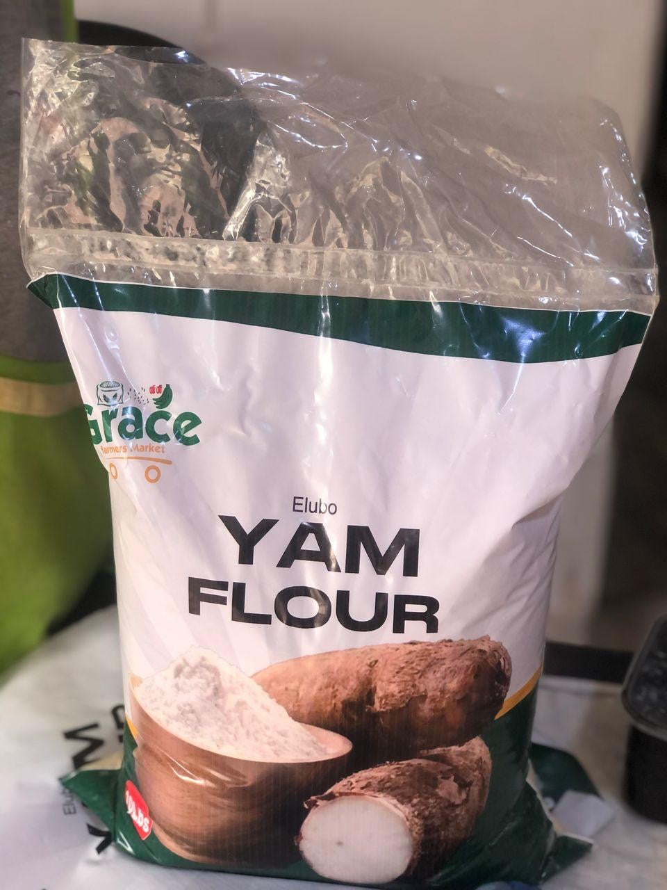 Grace Farmers Market Elubo Yam Flour 5LB