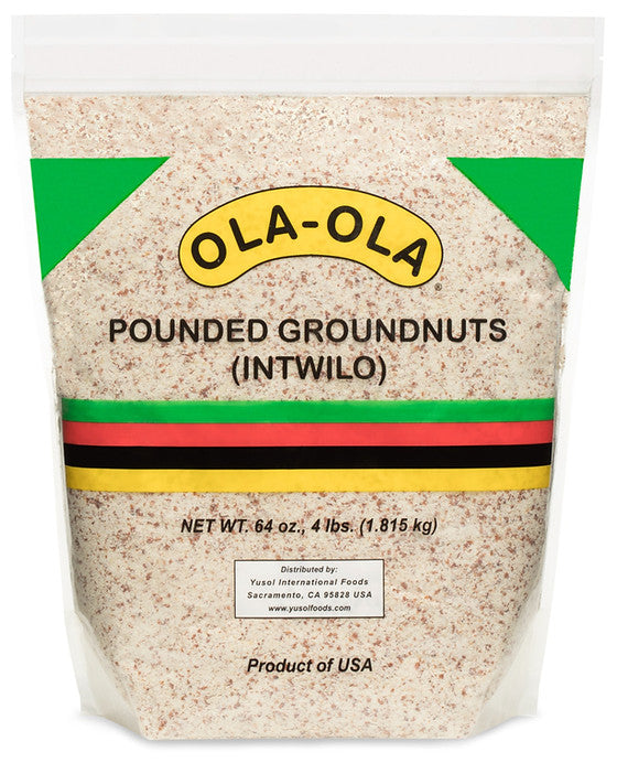 Ola Ola Pounded Groundnut – Rich Nutty Flavor for Soups & Sauces, 4lbs